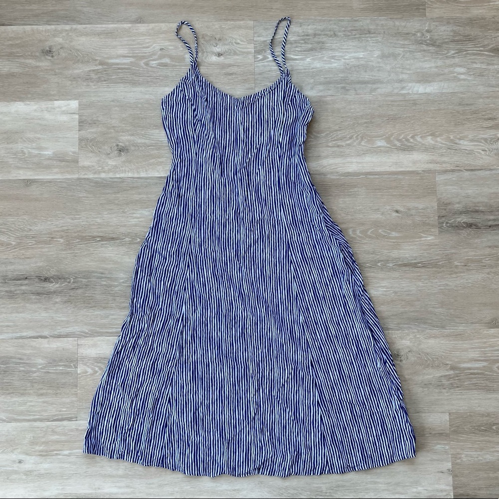 Old Navy Striped Midi Dress